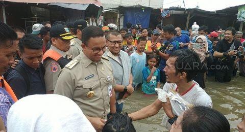 Dinilai Tak Sigap soal Banjir, DPRD: Anies Jangan Ngeles Melulu Kayak Bajaj