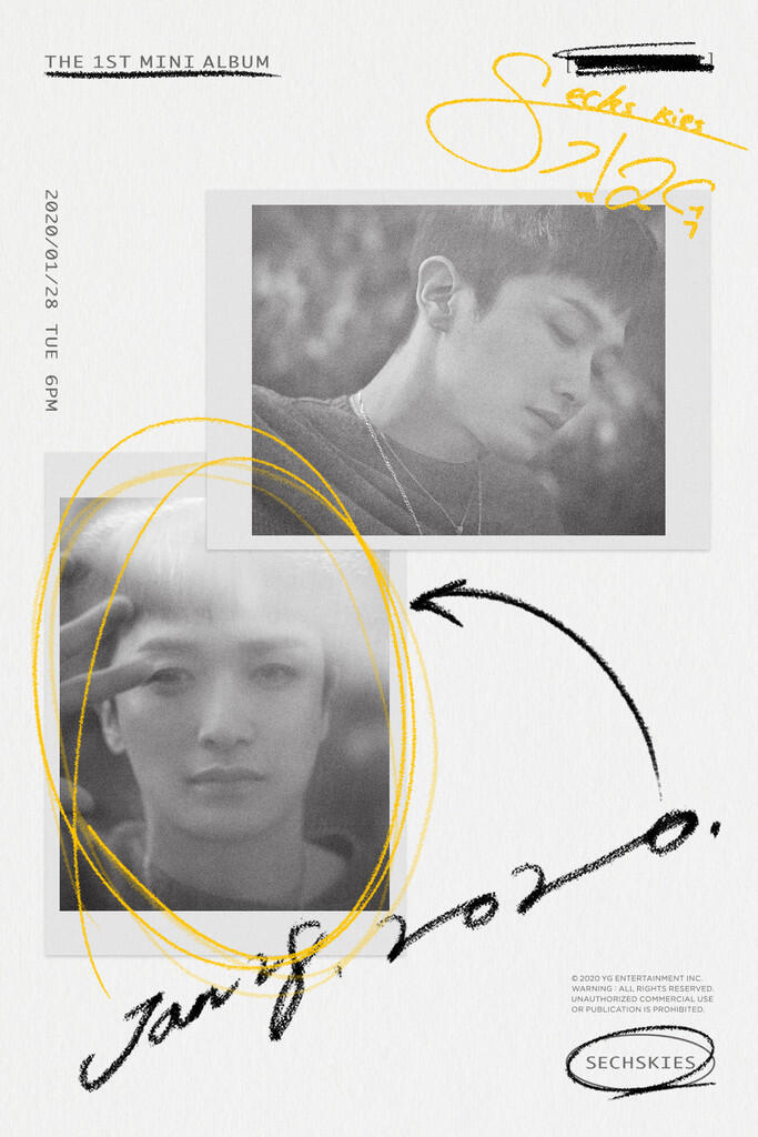 Sechskies Rilis Concept Poster Untuk Comeback Mendatang
