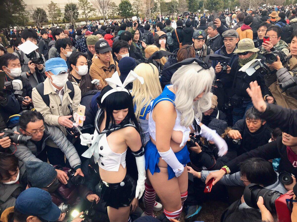 LAGI, Kelakuan para Fotografer Mesum, di acara Cosplay di Jepang. Fotografer SANGEAN