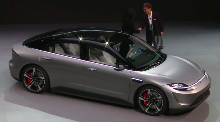 Canggih! Inilah Mobil Listrik Pintar Bikinan Sony