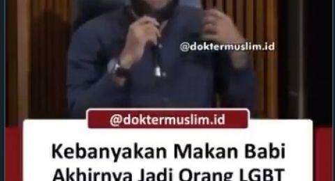 CEK FAKTA: Banyak Makan Daging Babi Bisa Jadi LGBT, Benarkah?