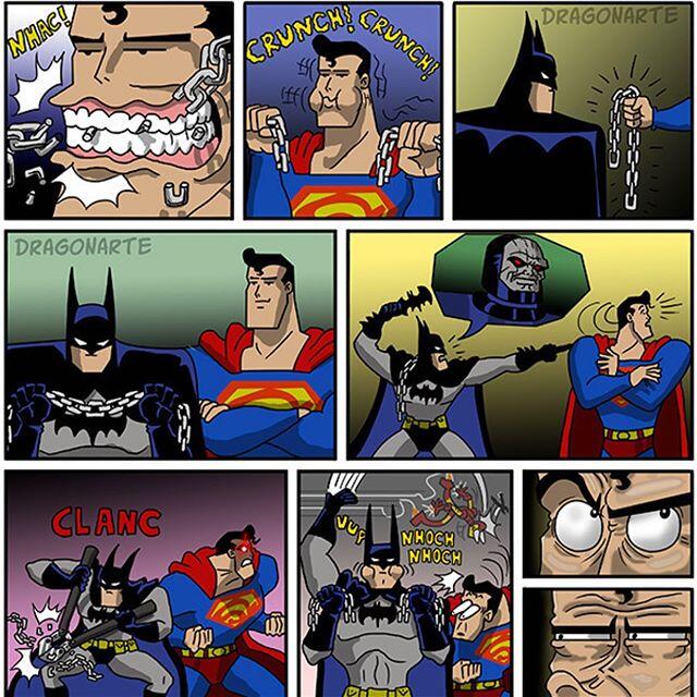 Inilah Penampakan Konyol Tokoh Superhero Dalam Deretan Komik Meme Yang Bikin Ngakak