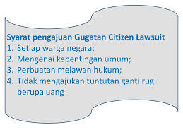 Citizen Law Suit Wajah Keberanian Rakyat Demi Keadilan Rakyat