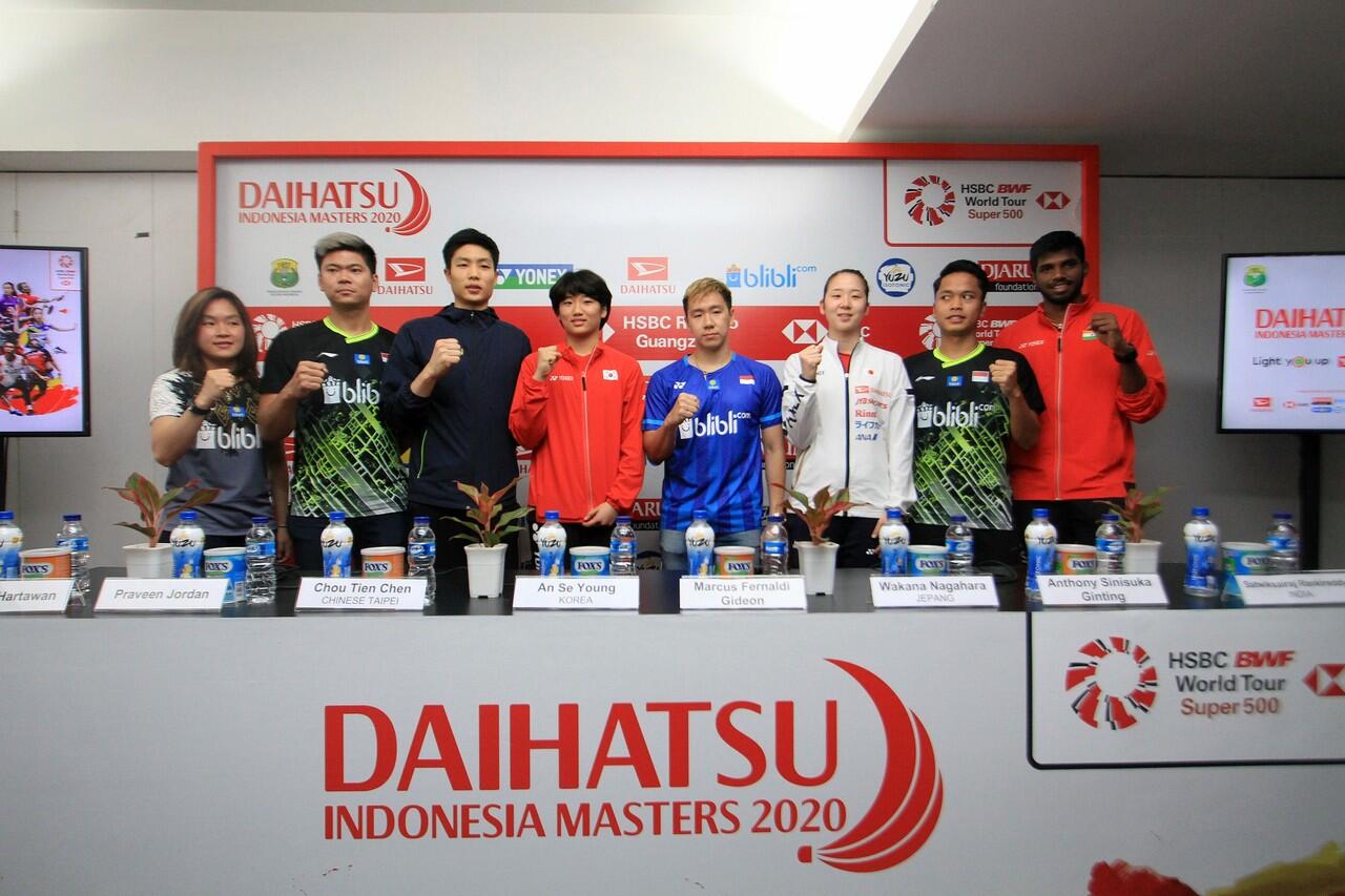 Memperebutkan Hadiah USD 400 Ribu, Daihatsu Indonesia Master 2020 Siap Digelar