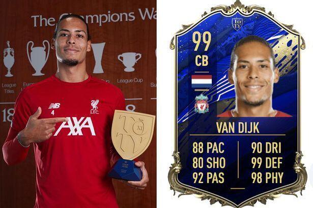 Virgil van Dijk Torehkan Rekor Luar Biasa di Game FIFA 