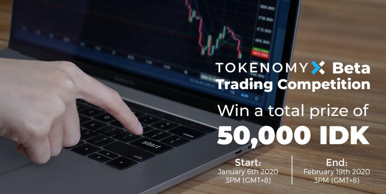 KONTES TRADING BTC di TOKENOMY X HADIAH TOTAL 50 JUTA !!!