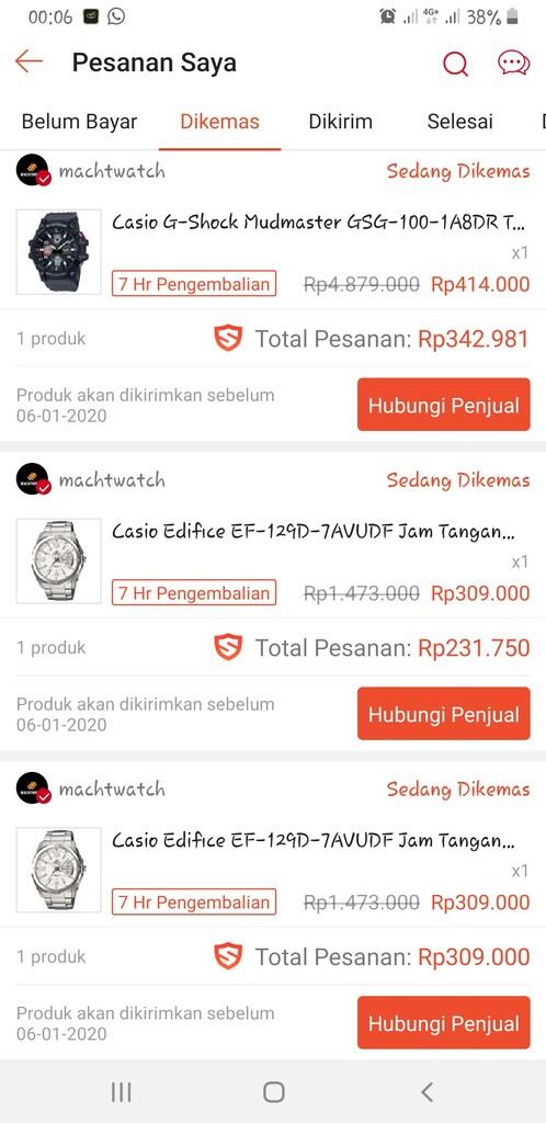 Tertipu diskon MACTHWATCH 