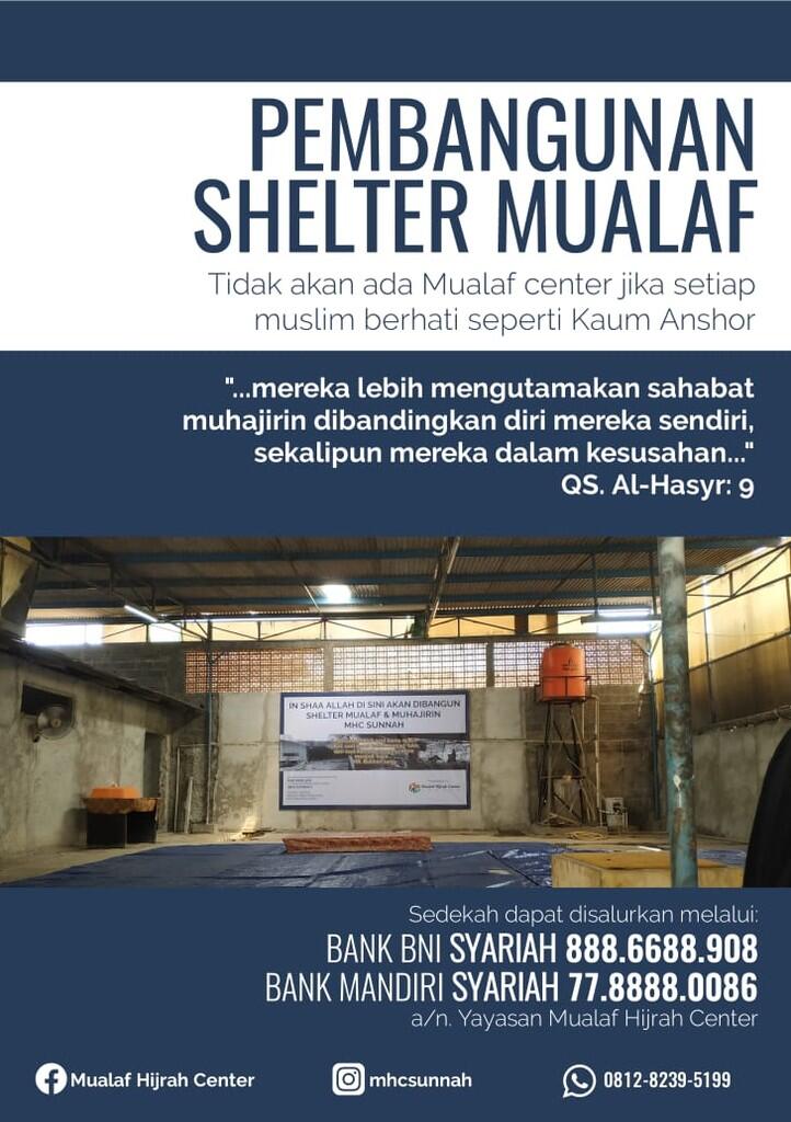 Rumah Perlindungan Muallaf &amp; Muhajirin