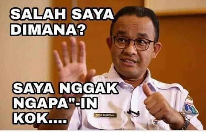 Jakarta Banjir Kok "Salah Anies" ?