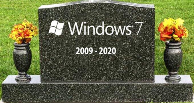 Goodbye dan Terima Kasih, Salam Perpisahan untuk Windows 7