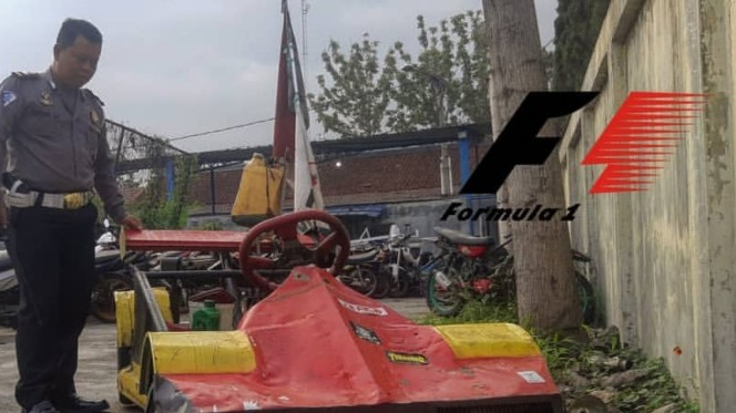 Gini Jadinya Jika Mobil F1 Ditilang Polisi