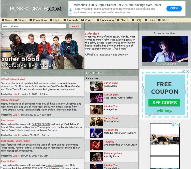 PUNKROCKVIDS...video music indie 