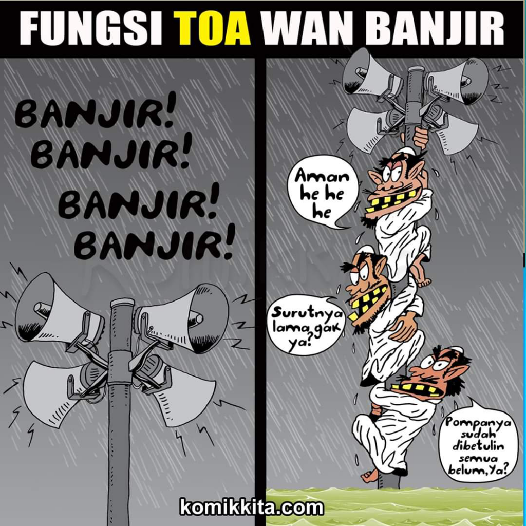 Sirine Banjir di Bidara Cina Tak Berfungsi