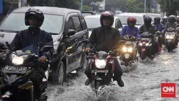 Hujan Guyur Jakarta, Semanggi dan Setiabudi Masih Tergenang