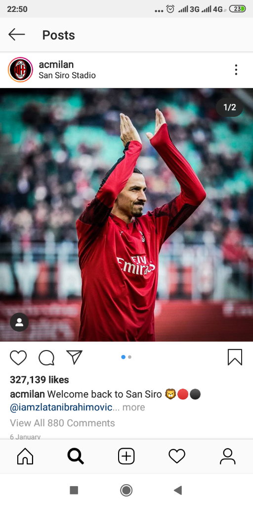 Efek kehadiran Zlatan Ibrahimovic Mulai Terasa Di AC Milan. Apakah Bisa? 