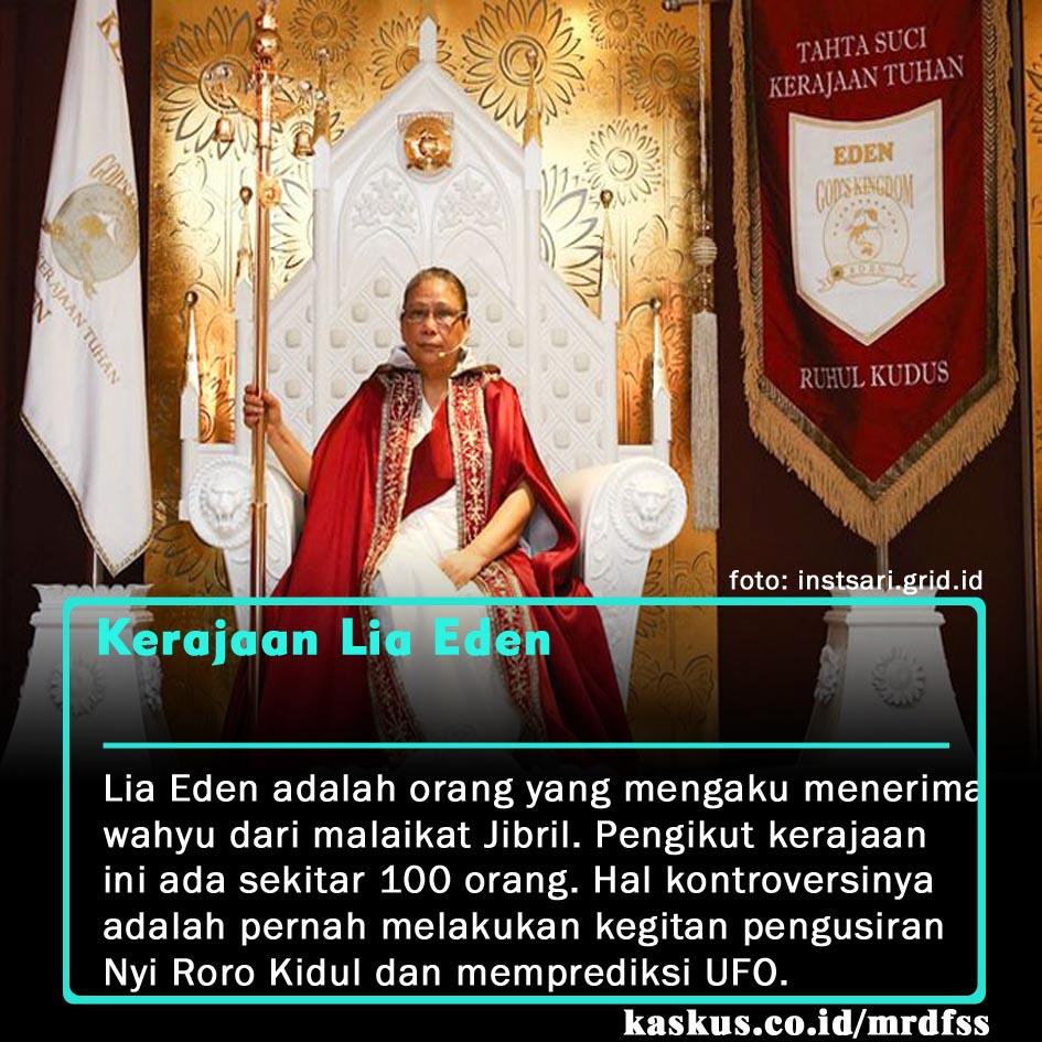 5 Kerajaan Yang Bikin Heboh Di Indonesia Dan Dianggap Sesat