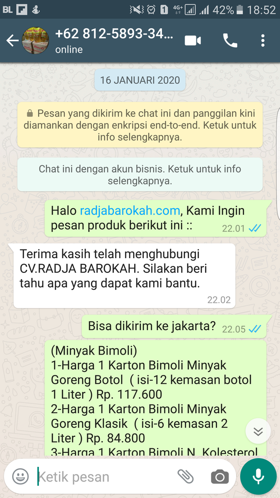 HATI HATI website PENIPUAAN http://radjabarokah.com/