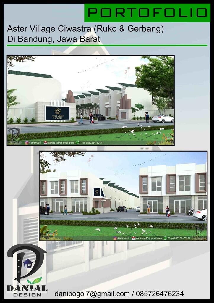 Jasa Desain Gambar Bangunan (Arsitek, Interior & Struktur) Rumah, Ruko, dll