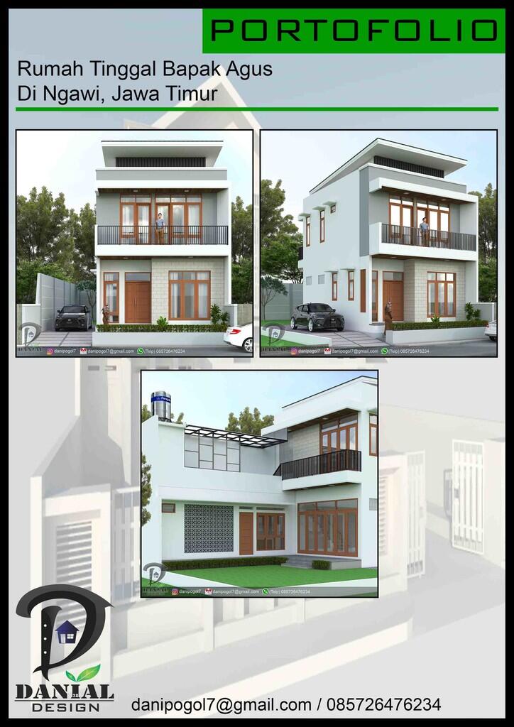 Jasa Desain Gambar Bangunan (Arsitek, Interior & Struktur) Rumah, Ruko, dll
