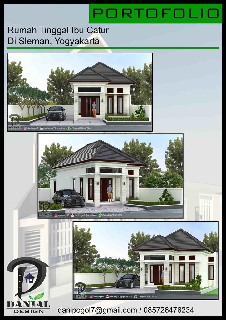 Jasa Desain Gambar Bangunan (Arsitek, Interior & Struktur) Rumah, Ruko, dll