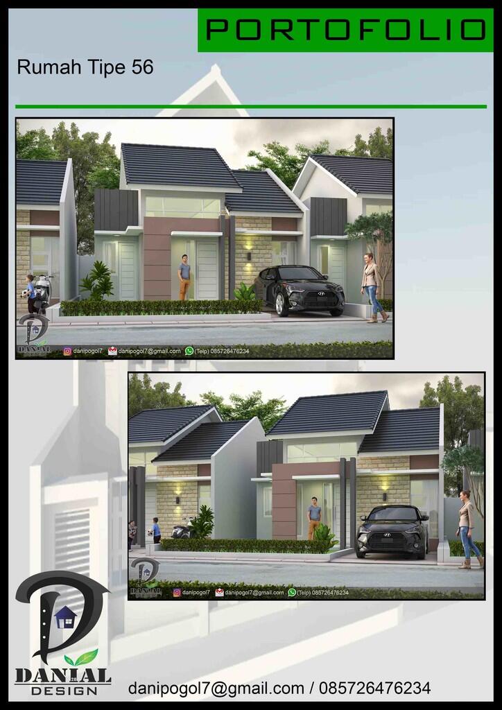 Jasa Desain Gambar Bangunan (Arsitek, Interior & Struktur) Rumah, Ruko, dll