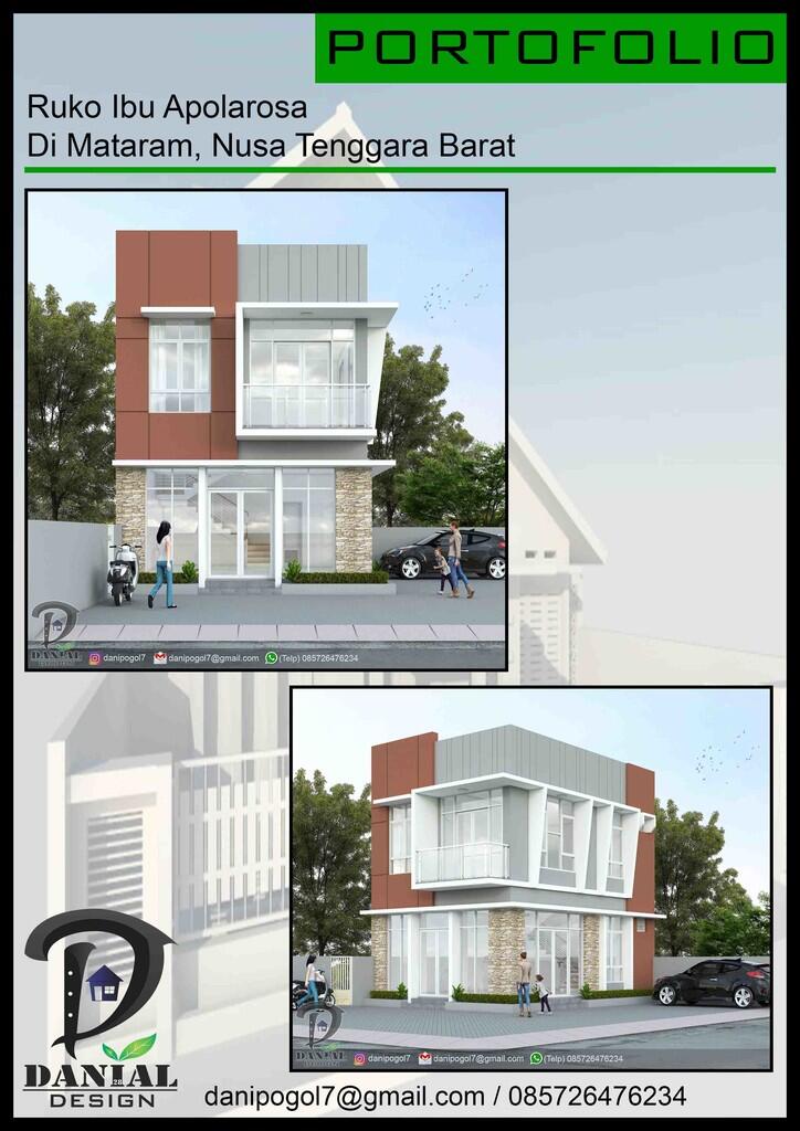 Jasa Desain Gambar Bangunan (Arsitek, Interior & Struktur) Rumah, Ruko, dll