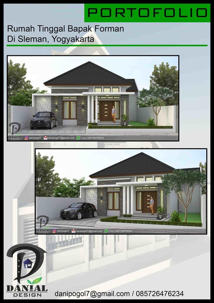 Jasa Desain Gambar Bangunan (Arsitek, Interior & Struktur) Rumah, Ruko, dll