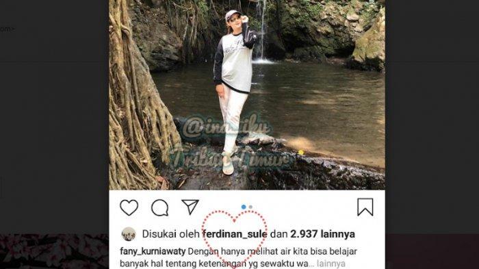 Deretan Foto Cantik Fany, Yang Dikabarkan Calon Istri Sule