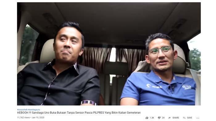 Sandiaga Uno Terenyuh Lihat Anies 'Dihajar' Isu Banjir Jakarta : Dia Dapat Berkah

