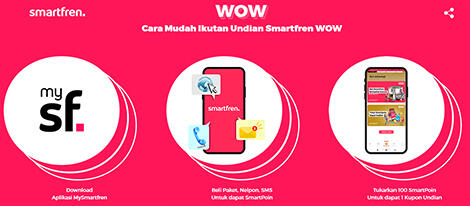 Hadiah greget dan cara gampang dapetin di Smartfren WOW 2020, nih Gan caranya!