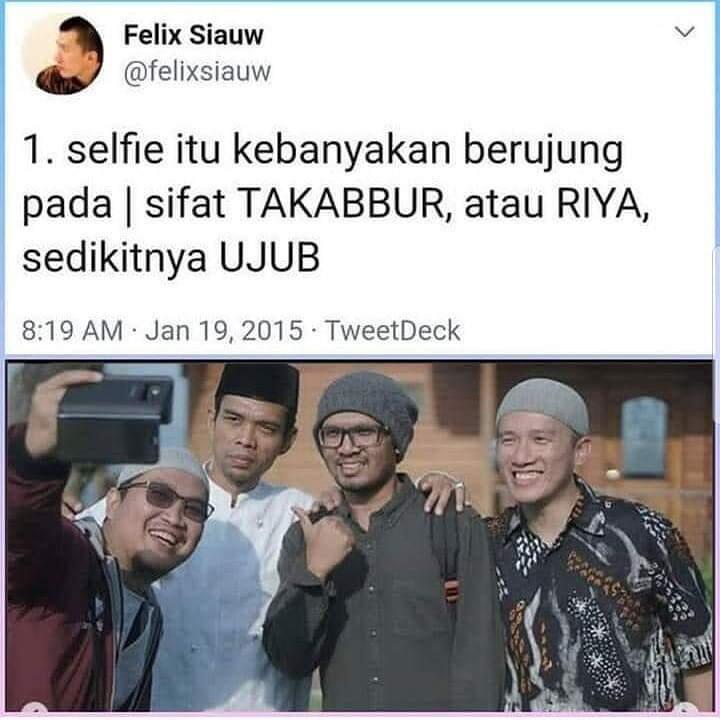 Felix dituduh 'Ulama' Kriminal Agen HTI Perusak Islam