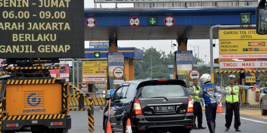 Daftar 28 Gerbang Tol yang Kena Aturan Ganjil Genap Jakarta