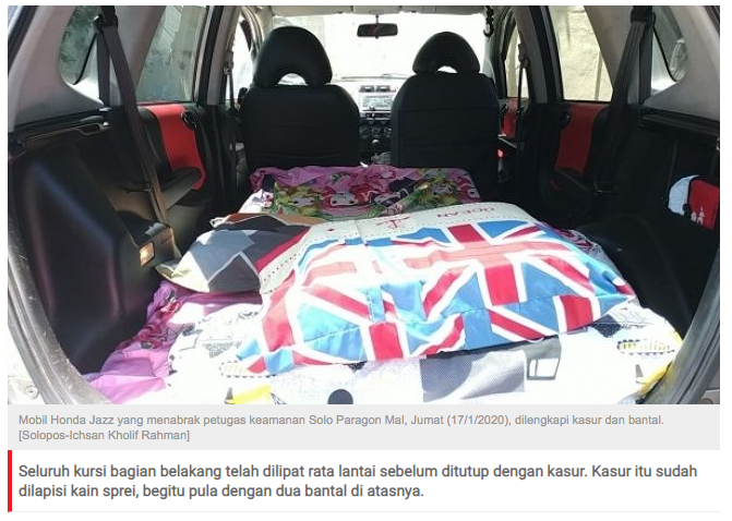 Istri Pejabat Diskominfo Kepergok Mesum di Mobil Jadi Penjamin Agar Suami Tak Dibui