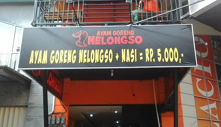 Ayam Goreng Nelongso Cuman 5000 Wahh Cocok Buat Anak Kost Nih Gan