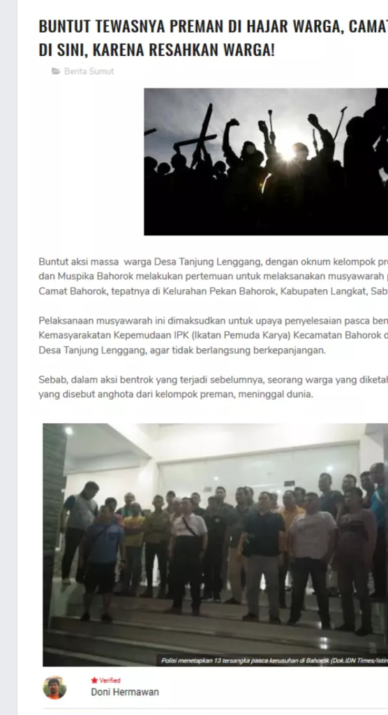 Jeritan Warga Bahorok Ditindas Preman Galian C : Kami Sangat Ketakutan!
