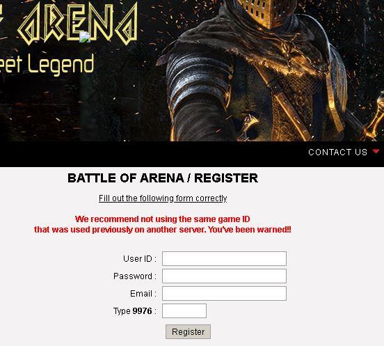 Battle Of Arena RYL 3D Mmorpg (Private Server)