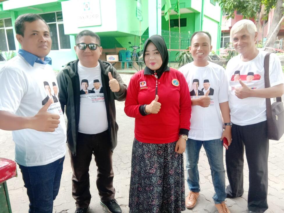 Syafrudin Budiman SIP dan Dra EC Hj Hermin Ernawati Sambangi KPU Surabaya