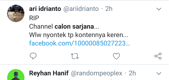 Akun Calon Sarjana Dibanned Youtube karena Plagiat, Netijen Twitter Geger! 