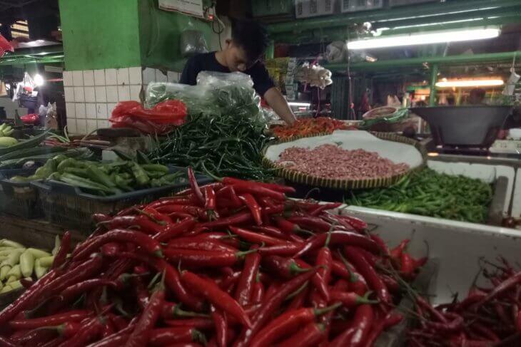 Pasokan Langka, Harga Cabai Rawit Meroket Naik