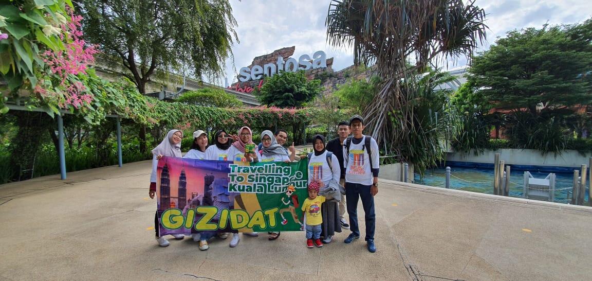 'Travelling goes to Singapore-Malaysia' bersama Gizidat