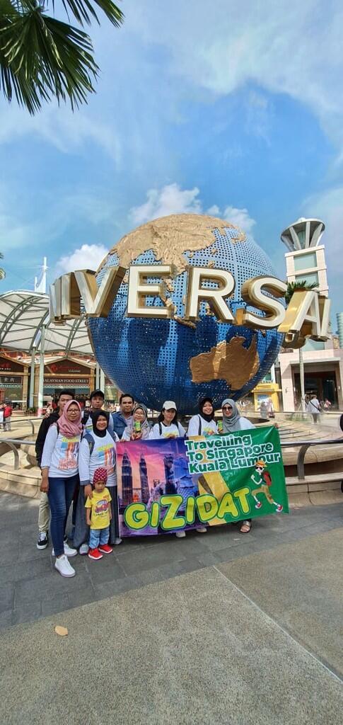 'Travelling goes to Singapore-Malaysia' bersama Gizidat