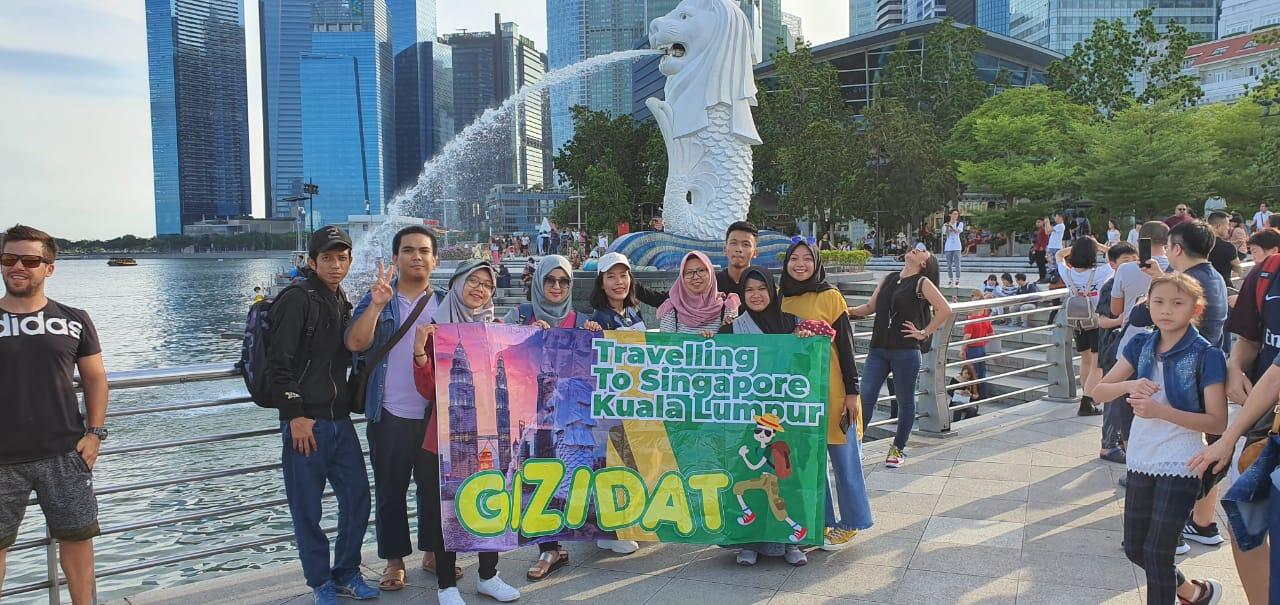 'Travelling goes to Singapore-Malaysia' bersama Gizidat