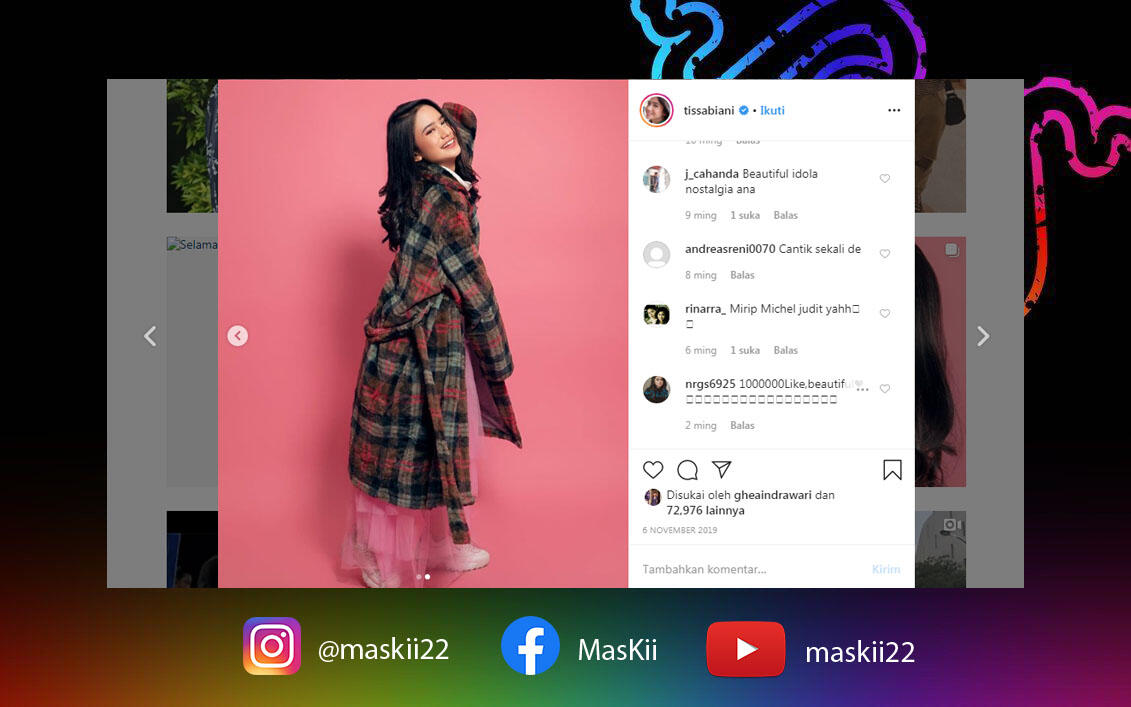 Duh, Gemes Banget! Tissa Biani Mencoba Outfit berbeda