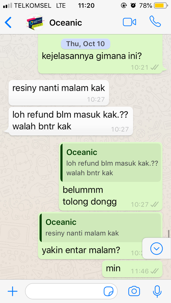 SURAT TERBUKA : OCEANIK MOBILE SOLUTION (OMS) [HP 5 BULAN GAK SAMPAI?] PENIPUAN KAH?