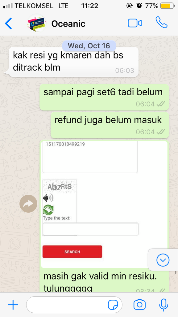 SURAT TERBUKA : OCEANIK MOBILE SOLUTION (OMS) [HP 5 BULAN GAK SAMPAI?] PENIPUAN KAH?