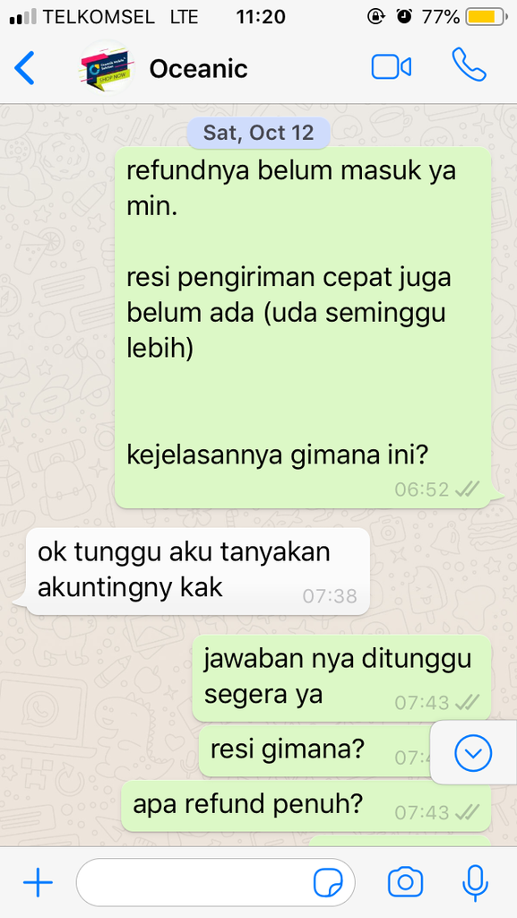 SURAT TERBUKA : OCEANIK MOBILE SOLUTION (OMS) &#91;HP 5 BULAN GAK SAMPAI?&#93; PENIPUAN KAH?