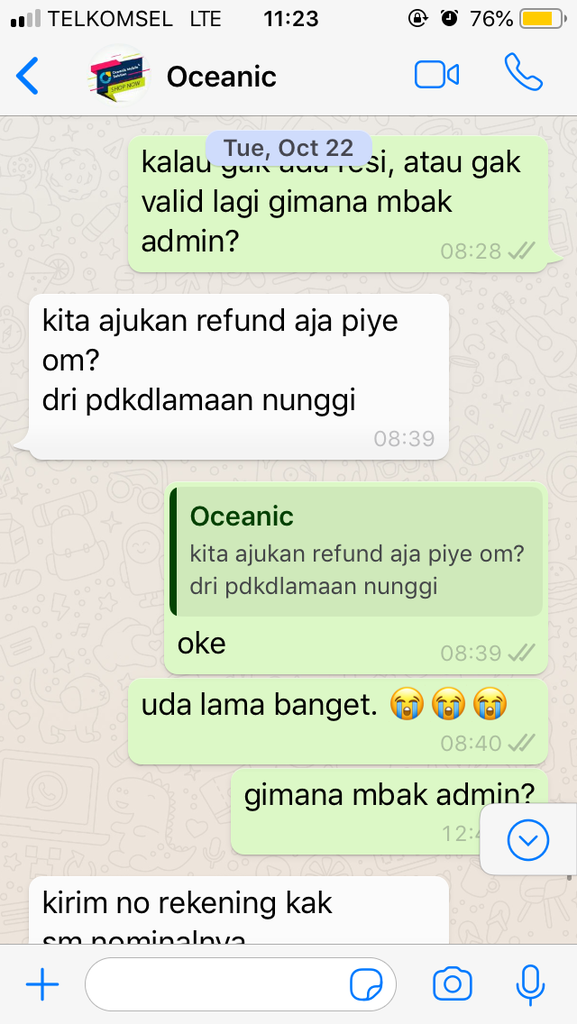 SURAT TERBUKA : OCEANIK MOBILE SOLUTION (OMS) &#91;HP 5 BULAN GAK SAMPAI?&#93; PENIPUAN KAH?