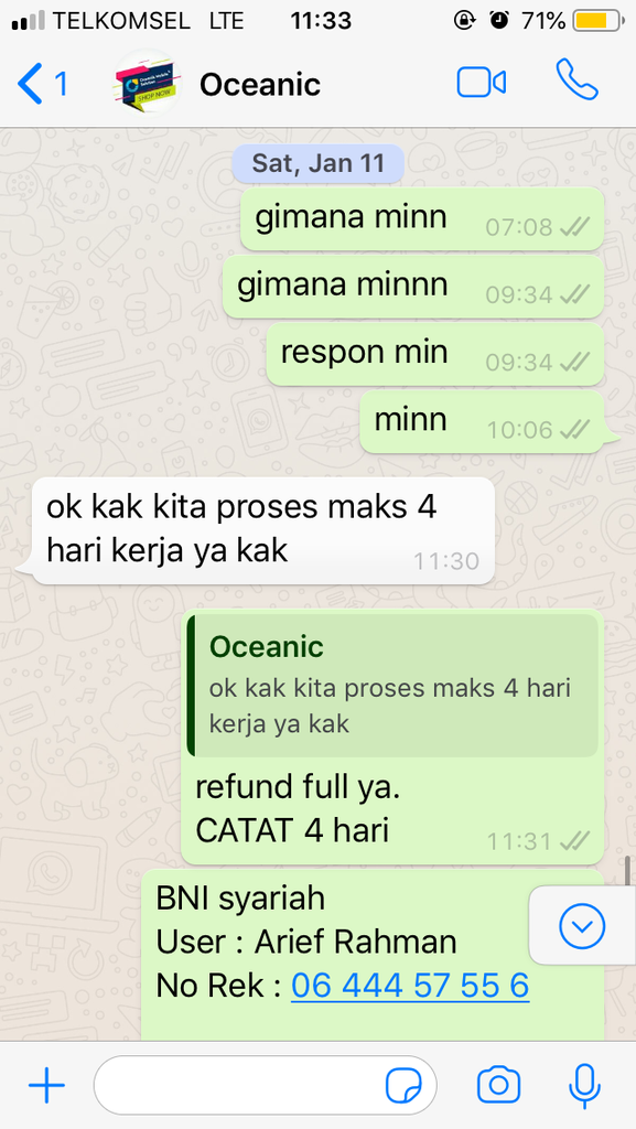 SURAT TERBUKA : OCEANIK MOBILE SOLUTION (OMS) [HP 5 BULAN GAK SAMPAI?] PENIPUAN KAH?