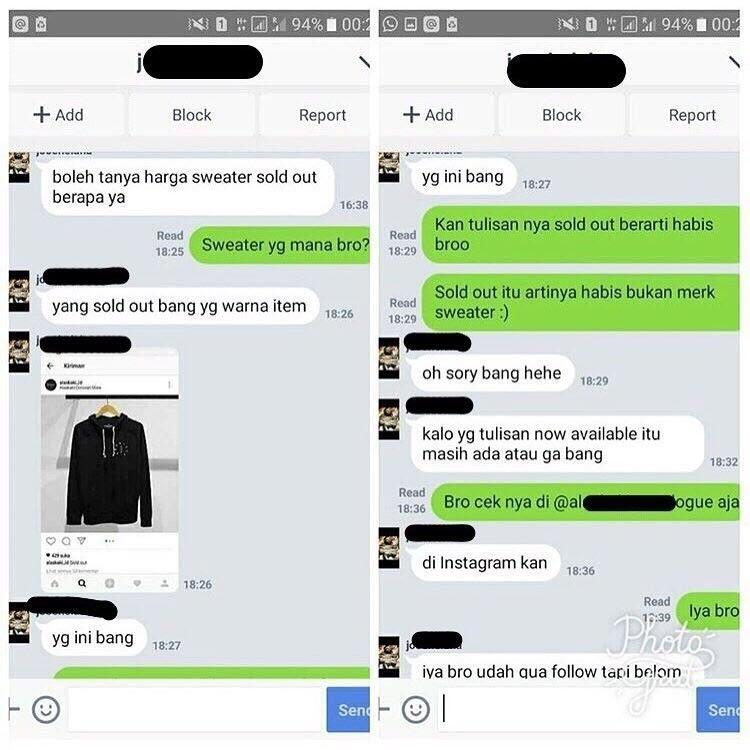 10 Chat Pembeli Online Yang Bikin Penjual Ngelus Dada. Sabar, Ya!