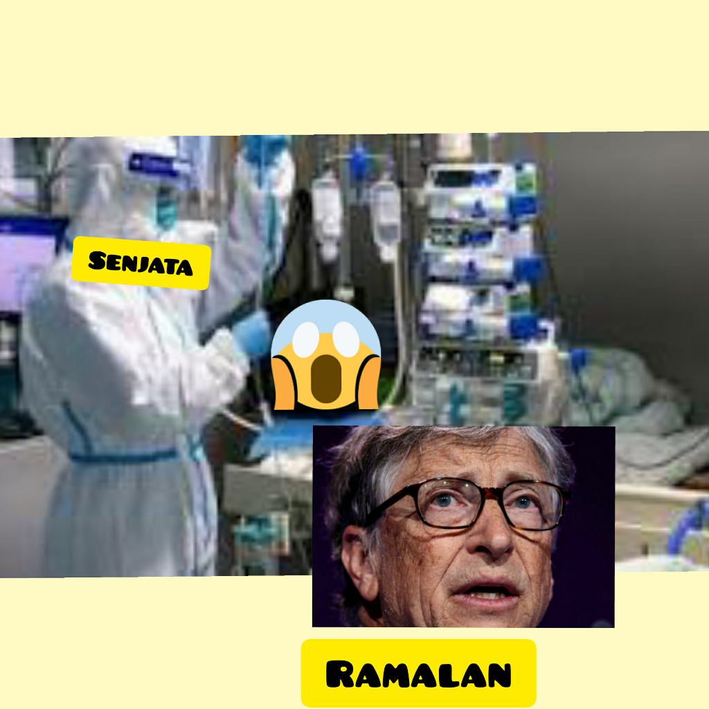 Corona Disebut Senjata Bilogis Buatan Cina, Dan Ramalan Bill Gates Sang Miliarder😨😨
